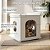 Mesa De Cabeceira Pet Casinha Cachorro Gato Madeira Mdf - Imagem 6