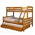 Cama Treliche Casal Casal Madeira Maciça 3 Gavetas - Imagem 5