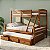 Cama Treliche Casal Casal Madeira Maciça 3 Gavetas - Imagem 13