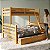 Cama Treliche Casal Solteiro Madeira Maciça Auxiliar Casal - Imagem 16