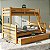 Cama Treliche Casal Solteiro Madeira Maciça Auxiliar Casal - Imagem 14