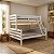 Cama Beliche Casal Solteiro Madeira Pinus Alta Resistência - Imagem 1