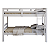 Cama Beliche Suspenso Solteiro Madeira Mdf Com Grade - Imagem 11