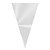CONE INCOLOR 10x15 C/50 UN - CROMUS - Imagem 1
