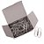 CLIP PAPEL METAL NIQUEL TAM 3 CX 100 UN-DELI - Imagem 3