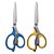 TESOURA INOX ERG GRIP EMBOR 21 CM BL - DELI - Imagem 1