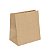 SACO PAPEL KRAFT DELIVERY P 28x19x12 C/10 UN - Imagem 1