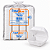 HAMBURGUEIRA H-02 ISOP BR 400UN-TOTALPLAST - Imagem 1