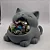 Porta Doces Gatinho Cinza Decorativo Organizador de Mesa - Imagem 4
