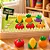 Mini Jardim Infantil Educativo com Legumes e Ferramentas - Imagem 4