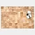 Tapete de couro Luxo Bege placa 20x20cm Nobre couros - Imagem 3