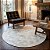 Tapete de couro Redondo Milano offwhite-Nobre couros - Imagem 6
