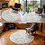 Tapete de couro Redondo Milano offwhite-Nobre couros - Imagem 5