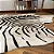 Tapete e couro Zebra Serigrafado G 2,05x2,50 - Imagem 3
