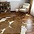 Tapete de couro Bovino Marrom Malhado 2,05x2,40 - Imagem 2