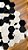 Tapete artesanal em couro de vaca preto e branco – Patchwork hexagonal - Imagem 4