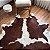 Tapete de couro Marrom Malhado GG 2,50x2,08- Nobre couros - Imagem 3