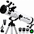 Telescópio Astronômico Skydark 114900AZ + Suporte de Celular - Imagem 7