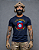 Camiseta Militar 82nd Airborne Division United States Army Ronin Apparel Azul-Marinho - Imagem 1