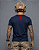 Camiseta Militar 82nd Airborne Division United States Army Ronin Apparel Azul-Marinho - Imagem 2