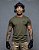 Camiseta Memento Mori Ronin Apparel Verde Militar com Estampa nas Costas - Imagem 2