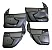 Forros De Porta Gm Celta 2007/2015 4 Portas Original Kit - Imagem 1