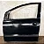 Porta Dianteira Le Volkswagen Fox 2003/2009 4p Dianteira Motorista Preto - Imagem 2