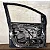 Porta Dianteira Le Volkswagen Fox 2003/2009 4p Dianteira Motorista Preto - Imagem 5