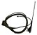 Antena Teto Fiat Palio Punto Linea 2008 Original Preto - Imagem 1