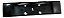 Suporte Placa Lanterna Central Volkswagen Apollo 1990/1993 Preto - Imagem 1