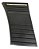 Moldura Aplique Paralama Esquerdo Monza 87/90 52280095 Preto - Imagem 1
