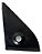 Moldura Interna Retrovisor Esquerdo Polo Classic Cordoba Preto - Imagem 1
