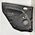Forro De Porta Traseira Direita Ford Fiesta 2006 2s65a27406 Preto - Imagem 4