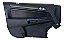 Forro De Porta Dianteiro Esquerdo Vectra Hatch Gtx Original Preto - Imagem 1