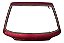 Tampa Traseira Porta-malas Peugeot 306 98/2000 Vermelho - Imagem 1