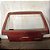 Tampa Traseira Porta Malas Fiat Uno 80/92 Folga Dobradiça Vermelho - Imagem 3