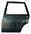 Porta Traseira Esquerda Fiat Uno 86/2002 4 Portas Traseira Motorista Verde - Imagem 1