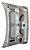 Tampa Traseira Porta Malas Fiat Siena G4 2010/2012 Prateado - Imagem 4