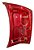 Tampa Traseira Porta Malas Fiat Siena Fire G2 01/05 Vermelha Vermelho - Imagem 5