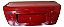 Tampa Traseira Porta Malas Fiat Siena Fire G2 01/05 Vermelha Vermelho - Imagem 1