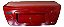 Tampa Traseira Porta Malas Fiat Siena Fire G2 01/05 Vermelha Vermelho - Imagem 2