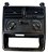 Moldura Painel Central Uno Fiorino 1995/2011 Preto - Imagem 1