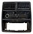 Moldura Painel Central Difusores Uno Fiorino 1991/1999 Preto - Imagem 1