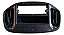 Moldura Painel Central Com Difusor Uno 2015 A 2021 Preto - Imagem 1