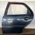 Porta Traseira Le Siena Palio Polícia G4 2008/2014 Detalhes Traseira Motorista Cinza - Imagem 2