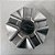 Calota Central Roda Astra Sport Gsi 2000 A 2012 Prateado - Imagem 2
