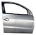 Porta Dianteira Ld Voyage Gol G5 G6 G7 G8 2011/2025 Defeitos Dianteira Passageiro Cinza - Imagem 1