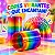 Mola Maluca Colorida Metalizada Infantil Rainbow Spring - Imagem 8