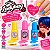 Kit Unhas Infantil Ladybug 3 Esmaltes Maletinha Completa - Imagem 4