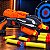 Brinquedo Lançador Dardos Macios SUPERSHOT THUNDER SHOT com INMETRO - Imagem 6